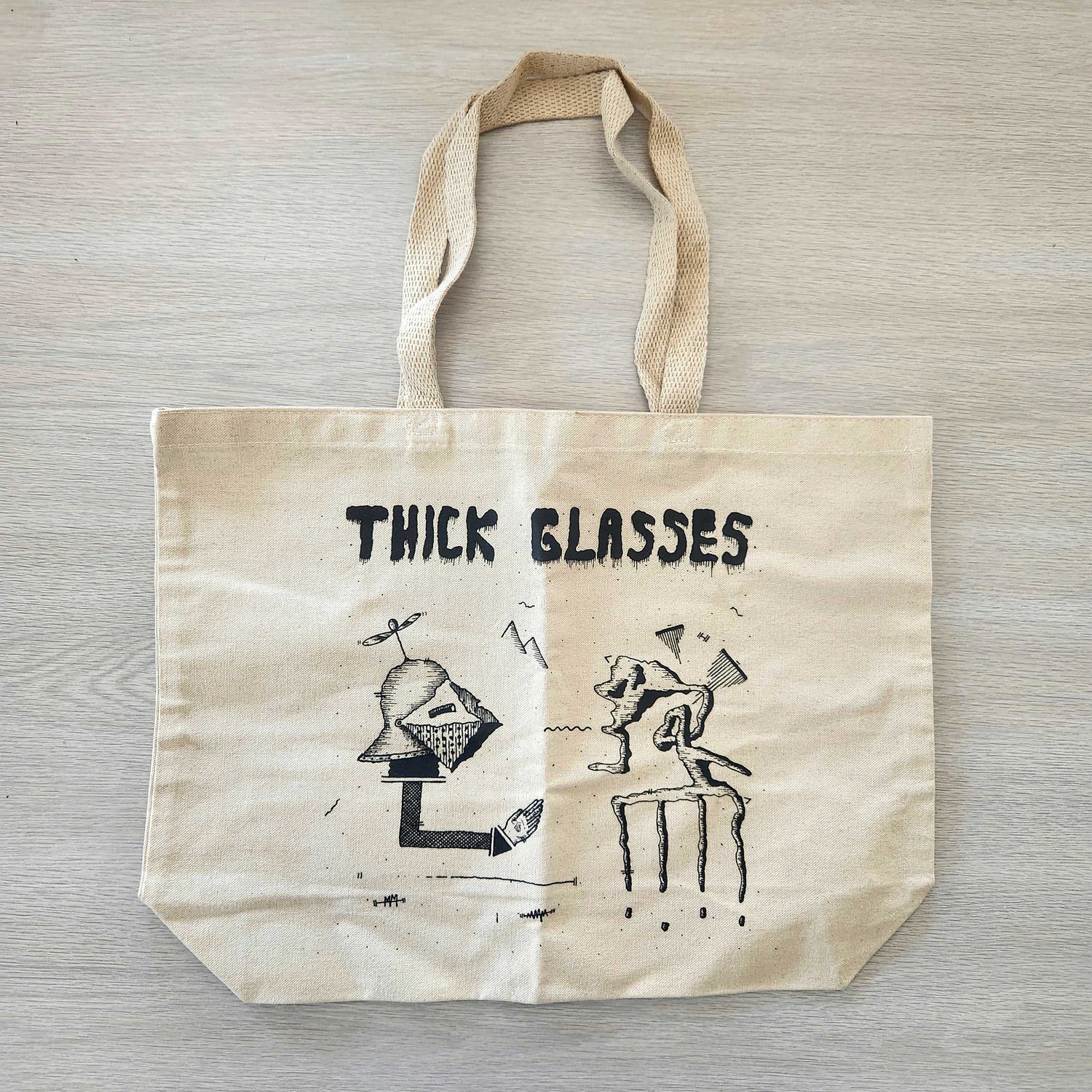 Sac "Abstract Glasses" - Thick Glasses
