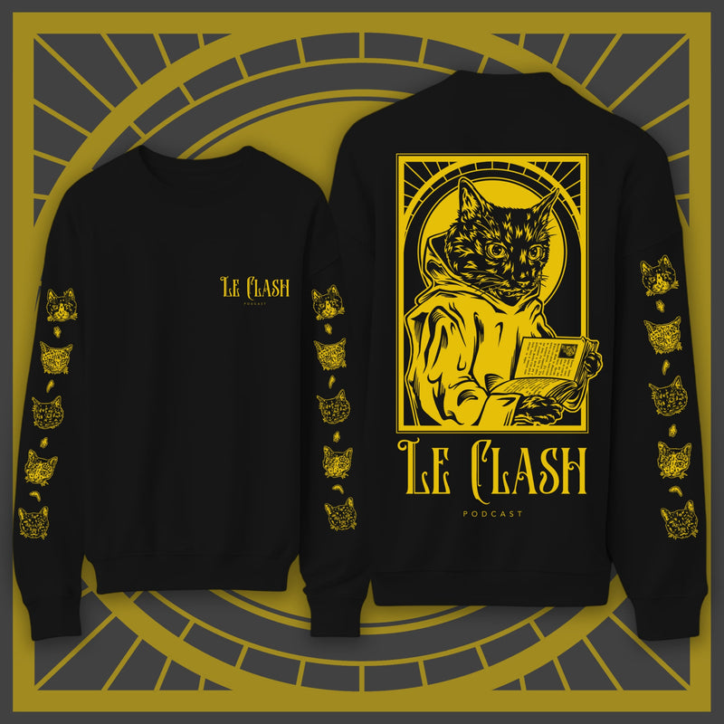 PRÉCOMMANDE - Longsleeve de chats Le Clash Podcast