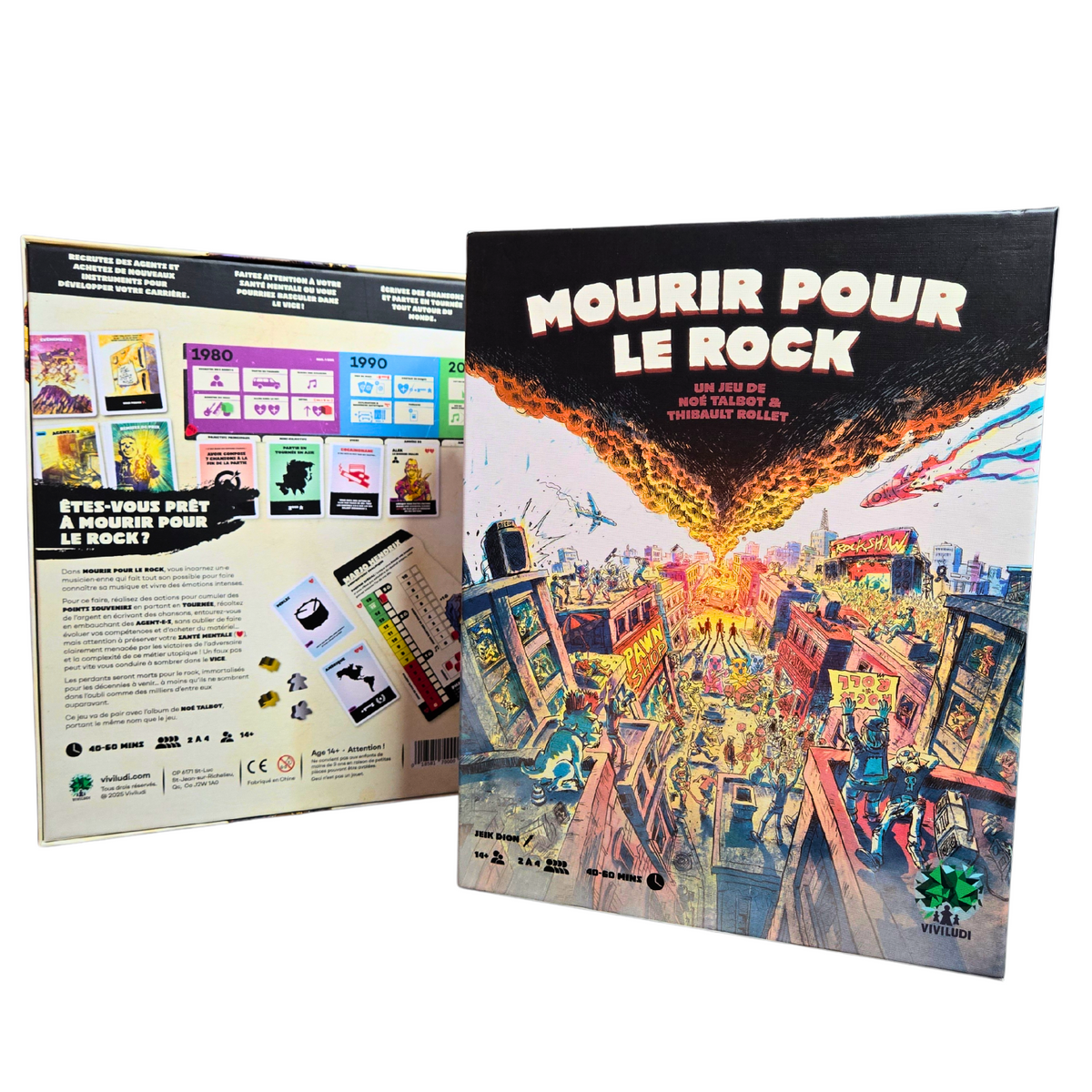 Jeu de société "Mourir pour le rock" - Noé Talbot