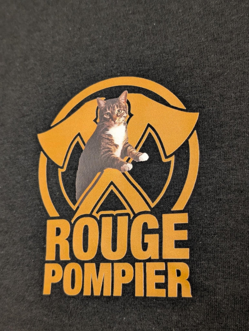 Kids t-shirt "Axe Logo" (yellow) - Rouge Pompier