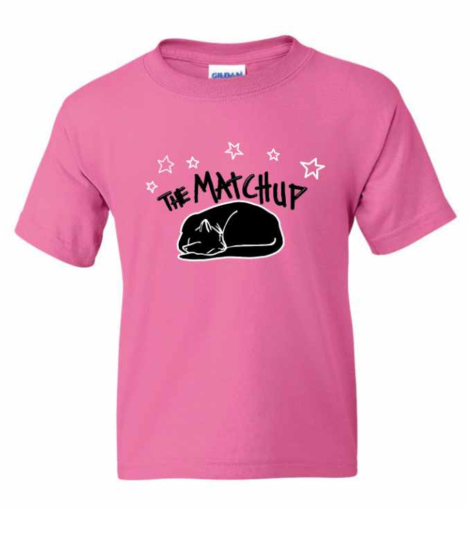 PRÉCOMMANDE - T-shirts pour enfant "Logo chat noir" - The Matchup