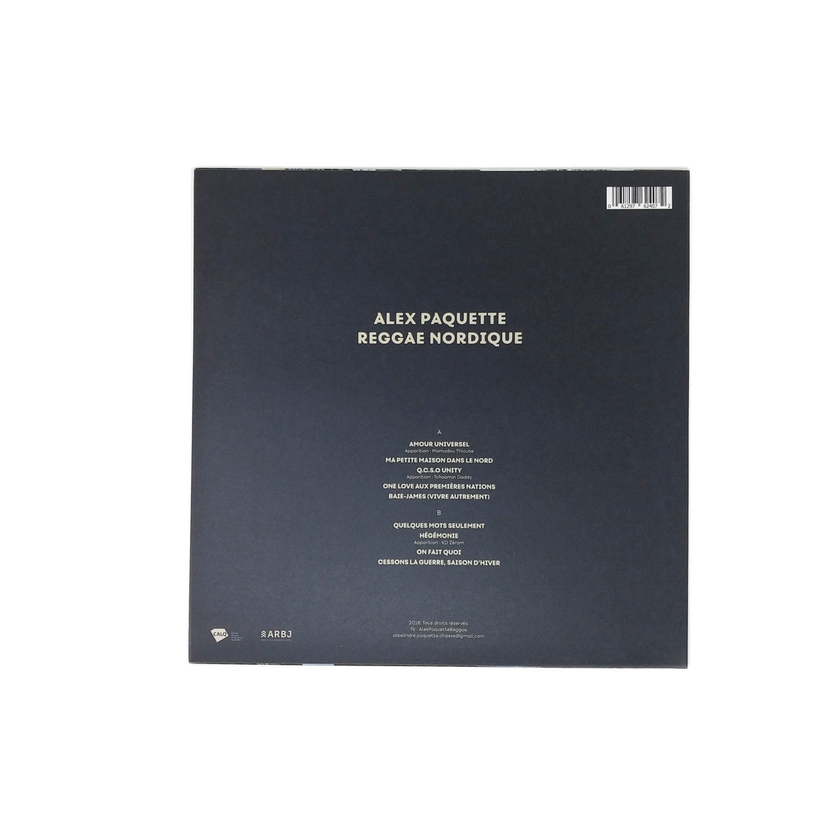 Alex Paquette Reggae Nordique LP-134500