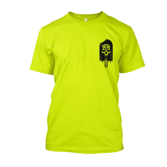 Cold summer neon tee front