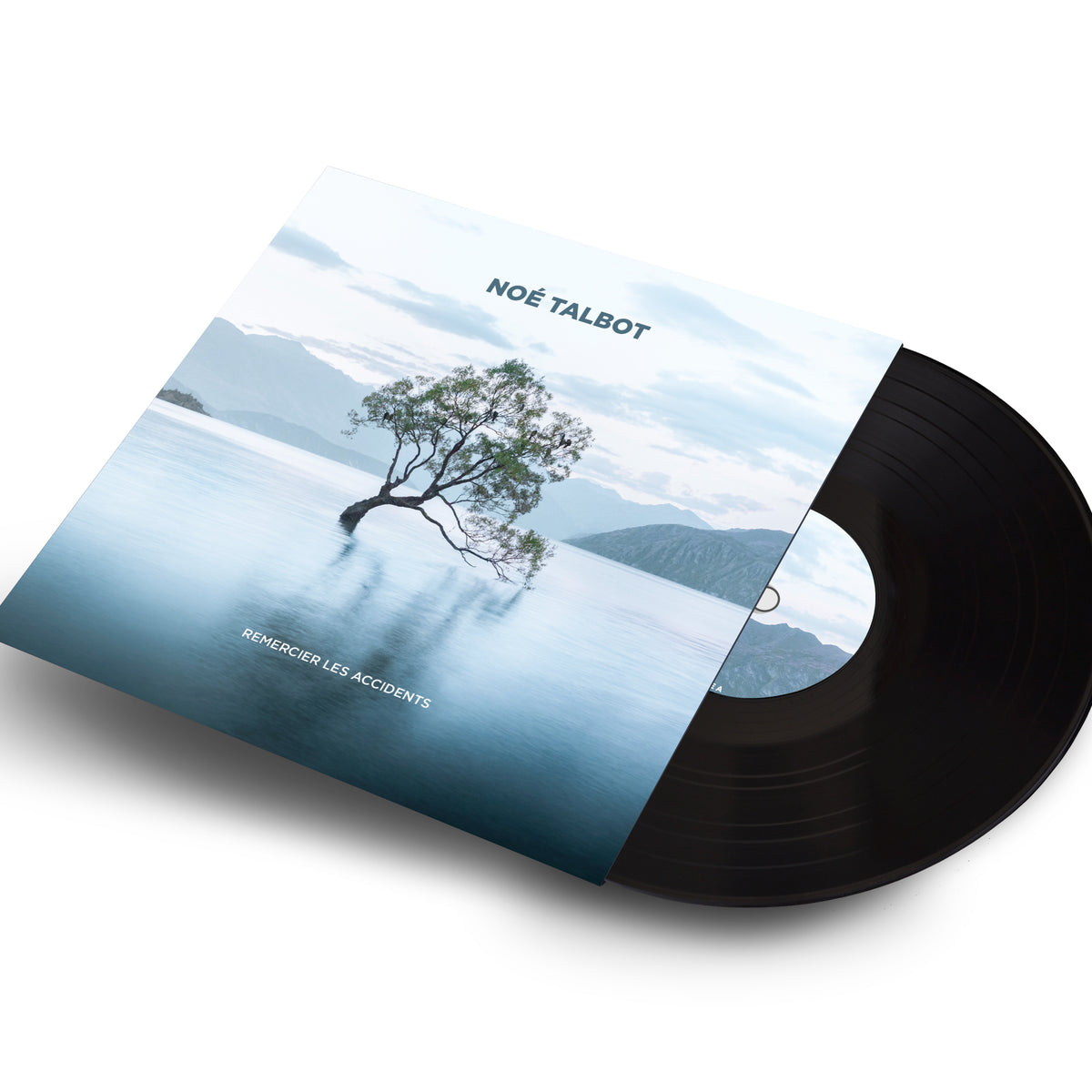 Mockup vinyle Remercier les accidents