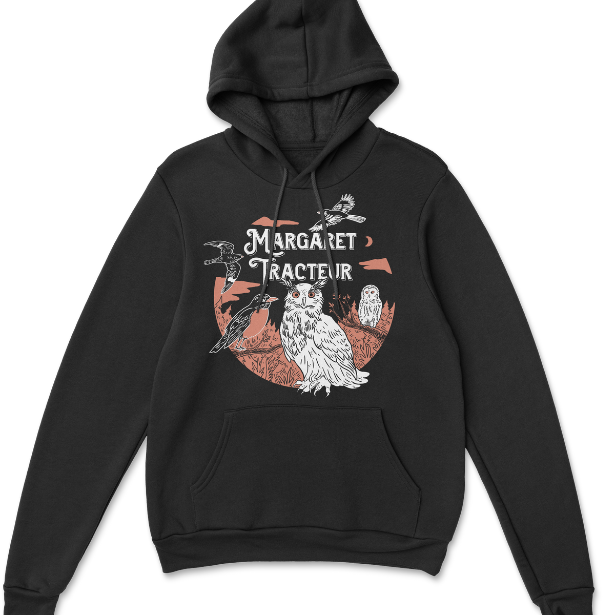 mock up hibou hoodie