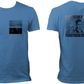 mockup t-shirt bleu