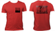 mockup t-shirt rouge