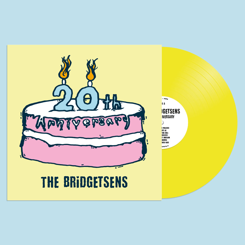 mockup vinyle jaune