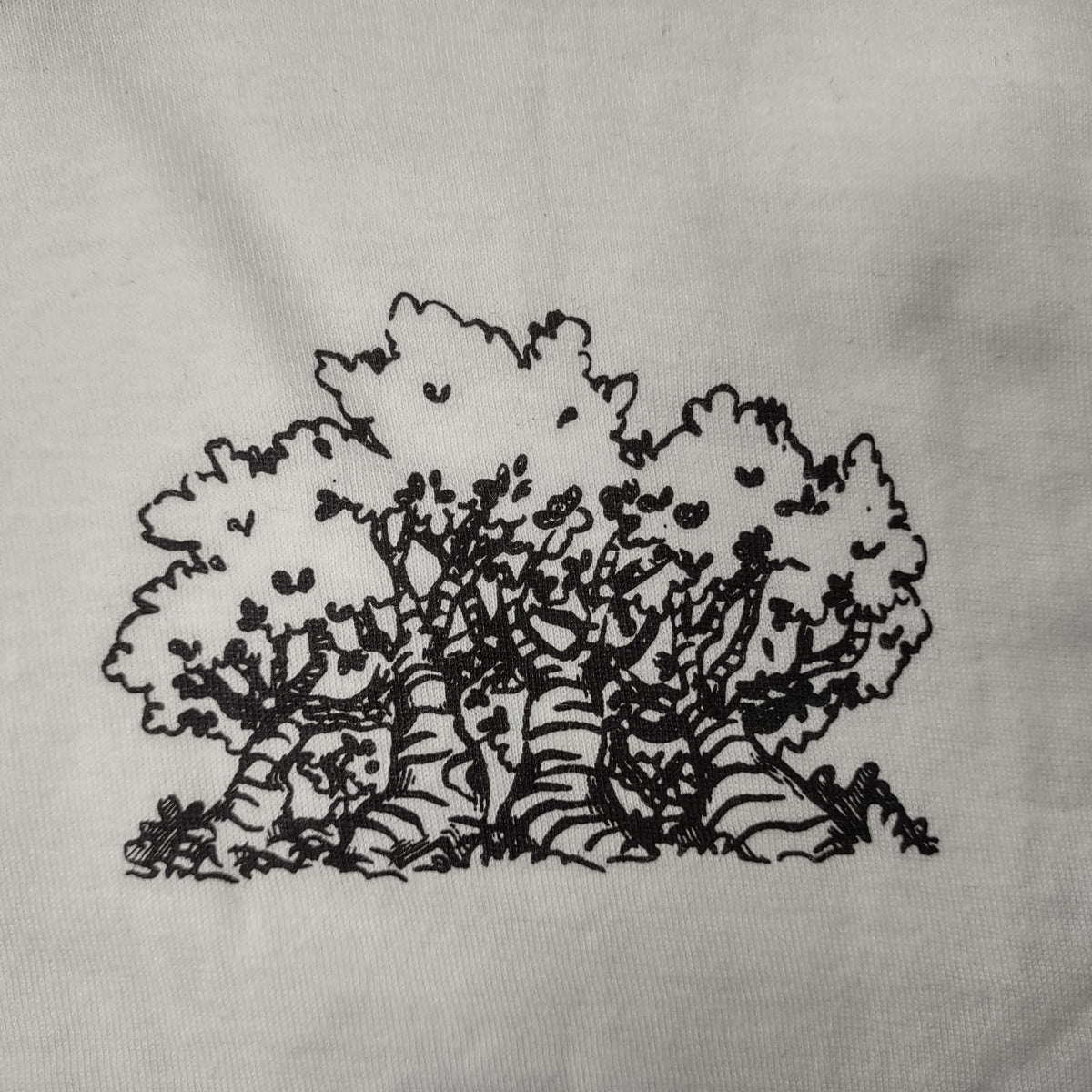 sam faye t-shirt blanc close up 2